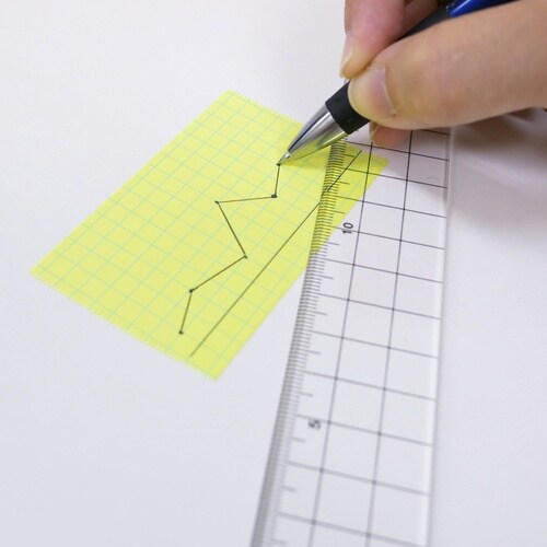 YAMATO メモックロールテープノート 蛍光紙