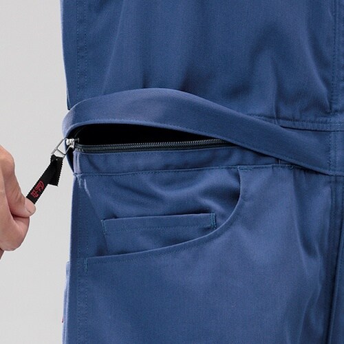 AUTO−BI 腰割れつなぎ服6950−001ネイ