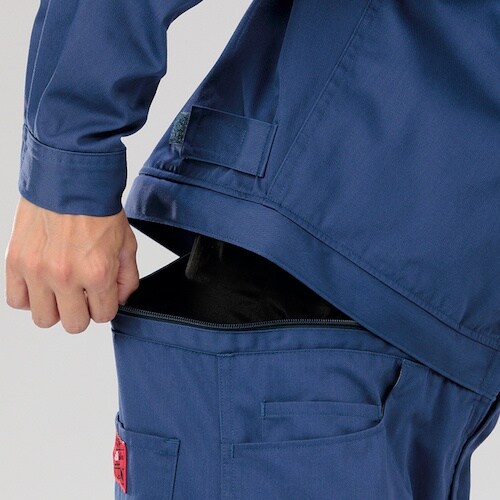 AUTO−BI 腰割れつなぎ服6950−001ネイ