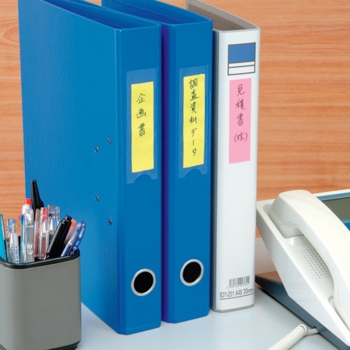 YAMATO メモックロールテープ 蛍光紙 25ミ