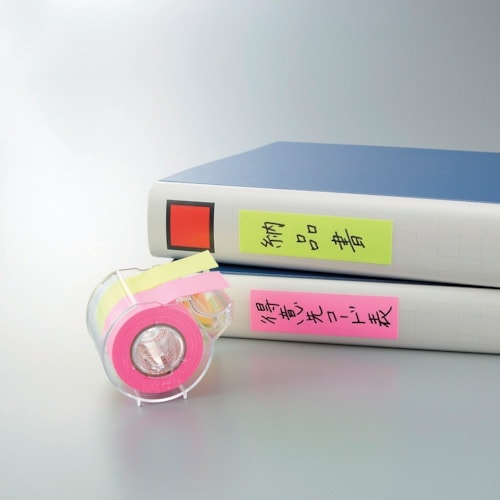 YAMATO メモックロールテープ 蛍光紙 25ミ