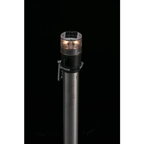 テラモト LEDライト付きチェーンスタンド プラチ