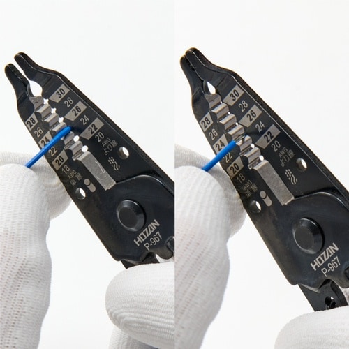 HOZAN ワイヤーストリッパー 細線用