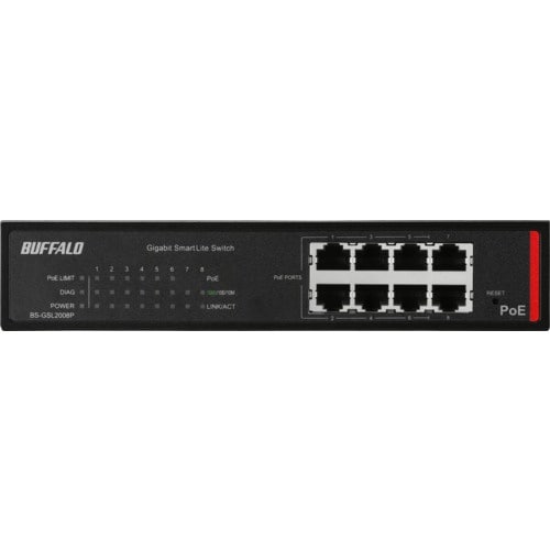 BUFFALO 法人向け Giga対応 PoE L