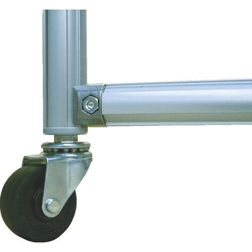 吉野 遮光フェンスアルミパイプ 2×2 接続キャス