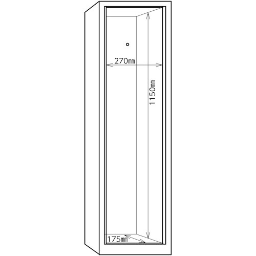 緑十字 担架格納箱 担架C 四つ折り式担架格納箱