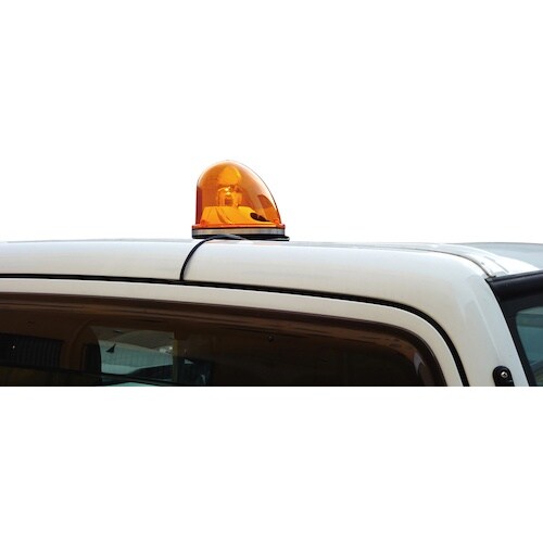 緑十字 マグネット着脱式LED回転灯(流線型) 回