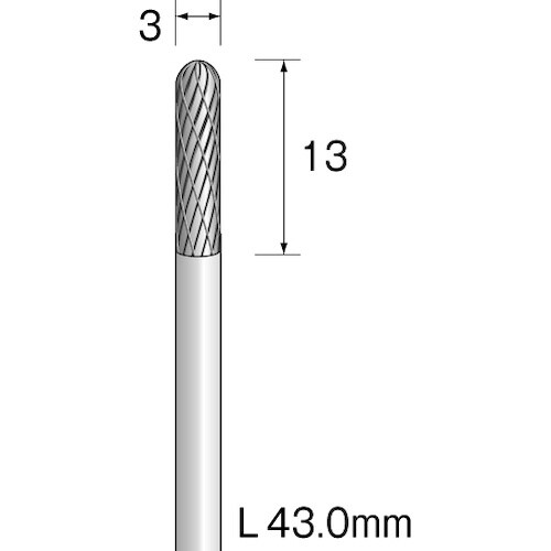 Minimo 超硬カッター マイクロカット φ3