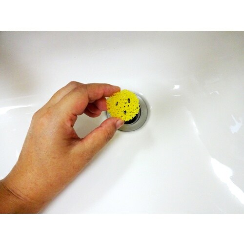 KOKUBO 毛通れま栓 洗面台の排水口用 4個入