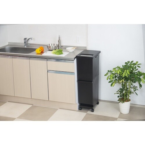 TONBO ユニード分別スリム2段55S ブラック