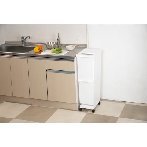 TONBO ユニード分別スリム2段55S ホワイト