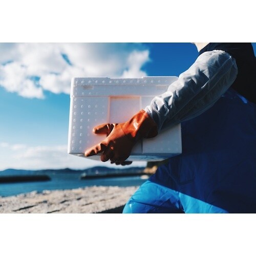 SHOWA 腕カバー付手袋 No645腕カバー付ニ