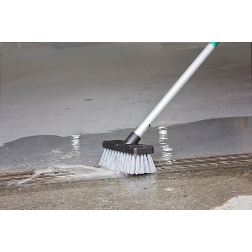 テラモト ホースデッキブラシWS