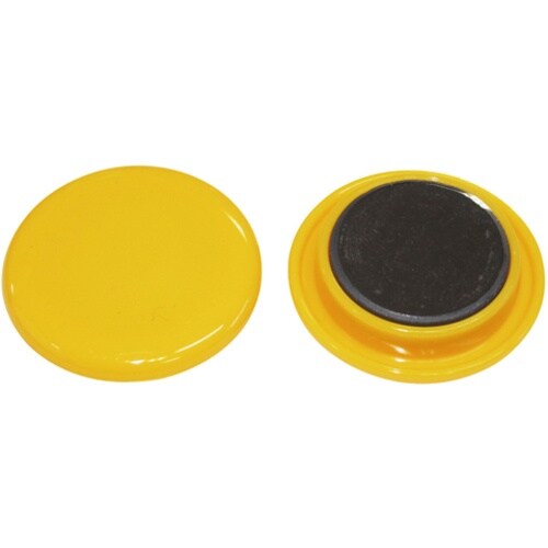 mitsuya カラーマグネット40mm 黄10個