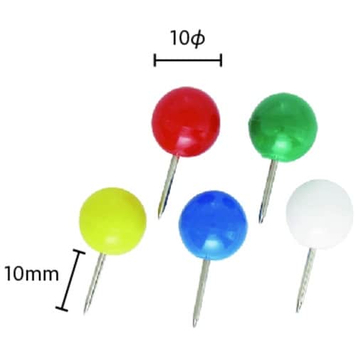 mitsuya マップピン10MM 色込20本