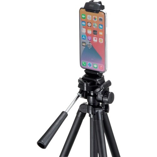 SANWA 三脚ホルダー(スマホ・タブレット対応)