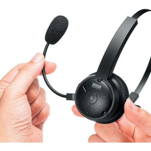 SANWA クレードル付きBluetoothヘッド