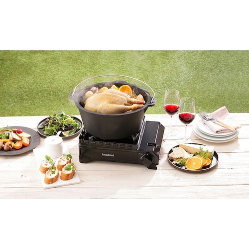 Iwatani カセットフー タフまる(ブラック)