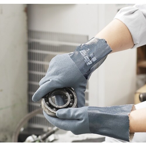 トワロン ニトリルゴム手袋 アクティブグリップ耐油