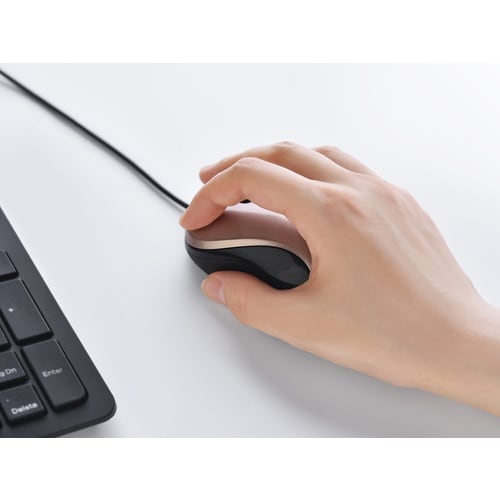 BUFFALO 有線 BlueLED光学式マウス