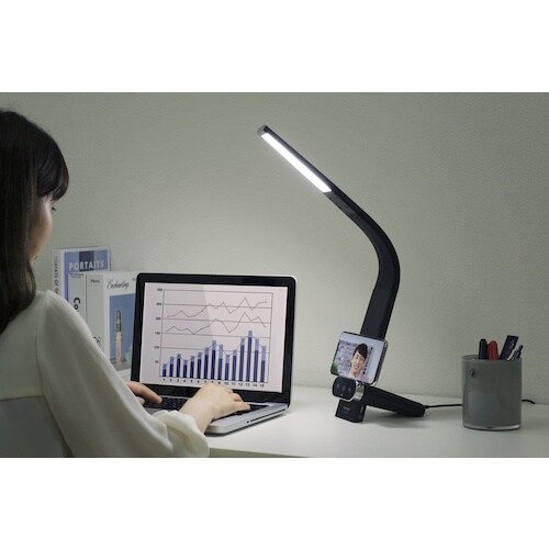 IRIS 574804 LEDデスクライト Qi充
