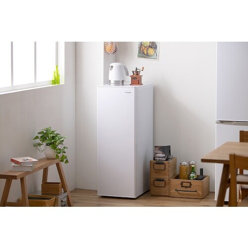 IRIS 538563 スリム冷凍庫 80L