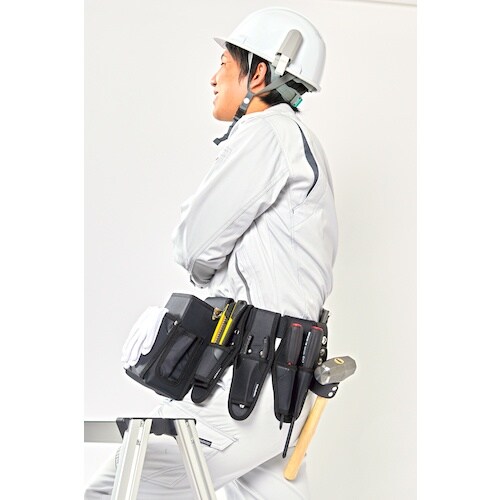 TRUSCO ワークポジショニングセット 腰袋2段