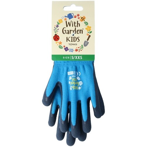 トワロン 天然ゴム背抜き手袋 Withgarden