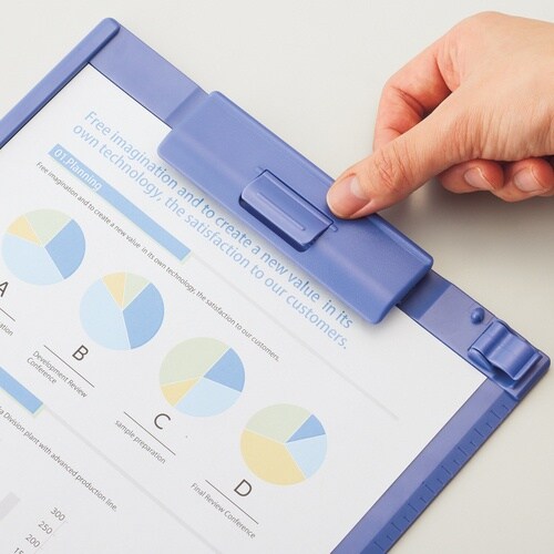 LIHIT クリップボード ブラック A4/E