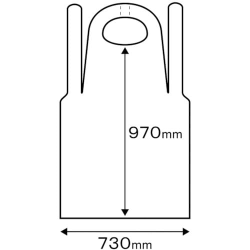 竹虎 ビニールエプロンP ブルー 50枚入