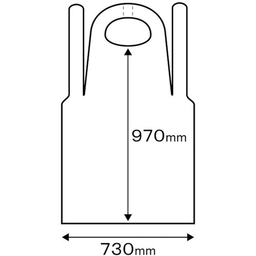竹虎 ビニールエプロンP ホワイト 50枚入