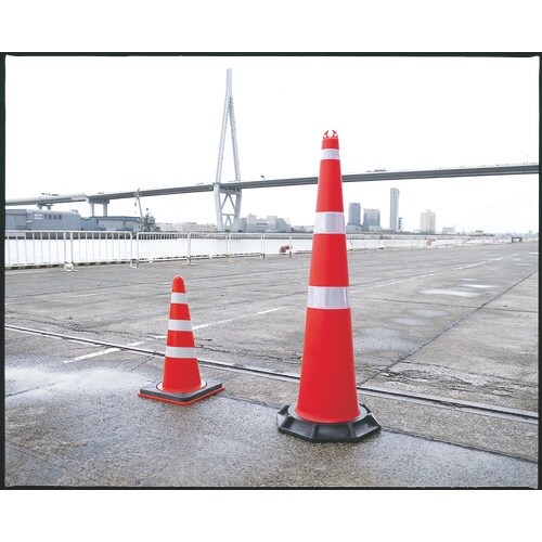 緑十字 ジャンボコーン(赤)・反射シート付 JRC