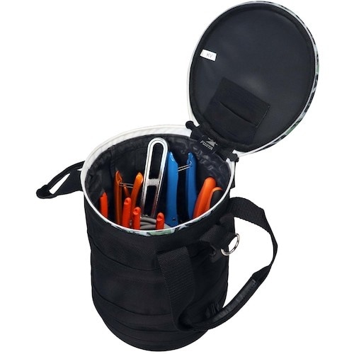 フジ矢 迷彩ドラムバッグSサイズ