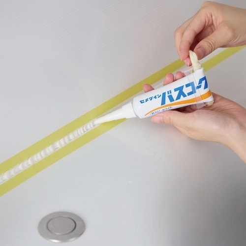 セメダイン バスコークN 白 P100ml HJ−