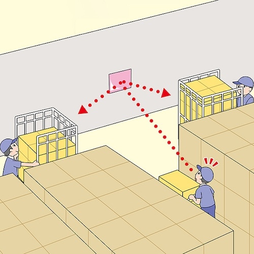 Komy FFミラー通路<左右用> 460×330