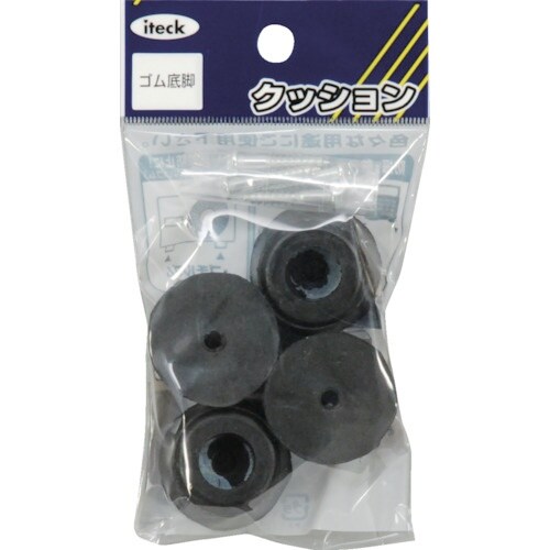 光 ゴム底脚 28mm丸 (4個入)