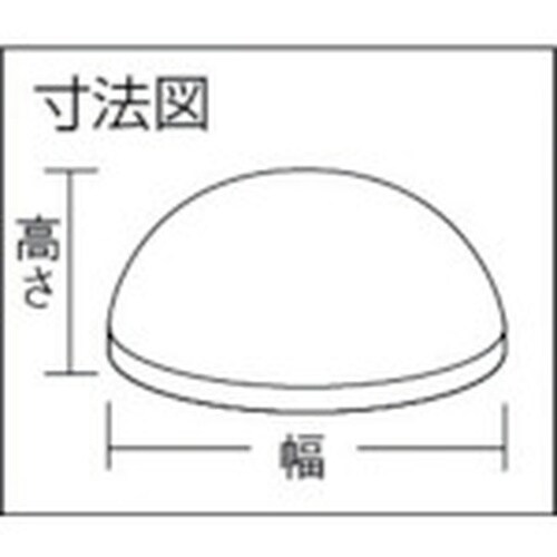 光 ウレタンクッション19丸 透明 (8個入)