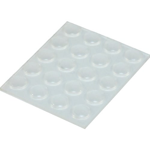 光 ウレタンクッション8丸 透明 (20個入)