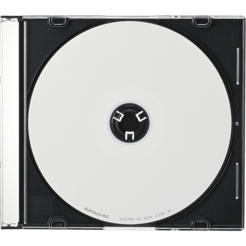 BUFFALO 光学メディア DVD−RW PCデ
