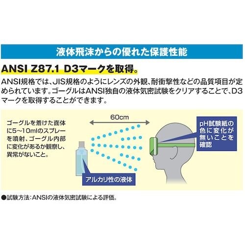 クレシア クリーンガード V80 モノゴーグル P
