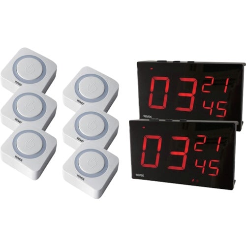 REVEX 押ボタンナンバー表示呼び出しチャイムセ