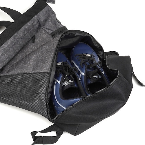 カジメイク アクティブトートリュック20L ブラッ