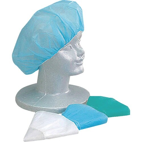 竹虎 サージキャップN−10 ブルー 100枚入