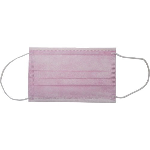 竹虎 サージマスクCP 金属ノーズブリッジ ピンク