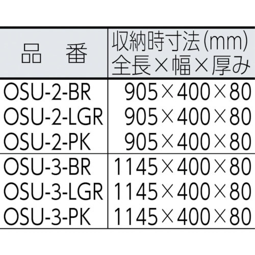 IRIS 201995 折りたたみステップ OSU