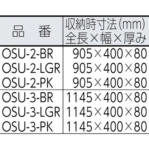 IRIS 201996 折りたたみステップ OSU
