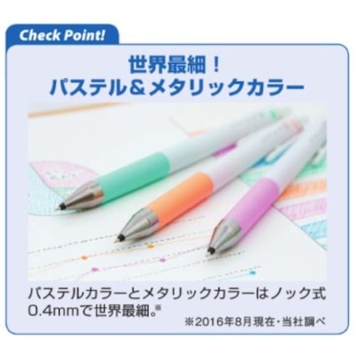 PILOT ゲルインキボールペン ジュースアップ0