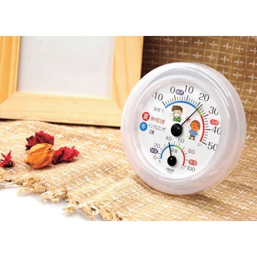 CRECER インフルエンザ・熱中症対策 温湿度計