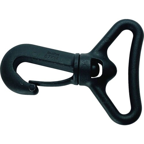 ユタカメイク 平ベルト金具 回転ナスカン 38mm