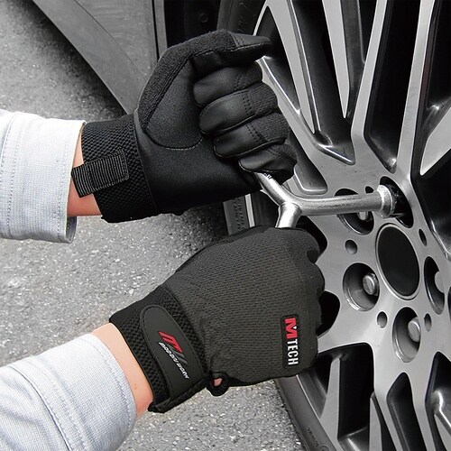 ミタニ 合皮手袋 エムテック Mサイズ